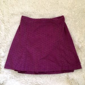 Purple Express skirt